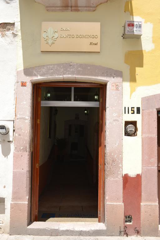 Hotel Casa Santo Domingo Zacatecas Zewnętrze zdjęcie